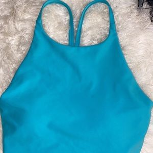 Old navy active XS cropped tank top worn once